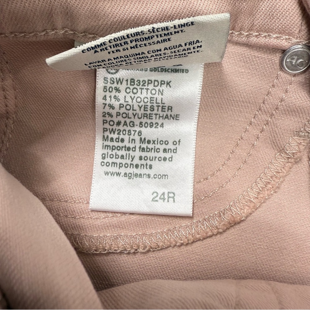 AG Adriano Goldschmied Farrah Ankle Seamless High Rise Skinny Jeans Size 24 New - Picture 9 of 10